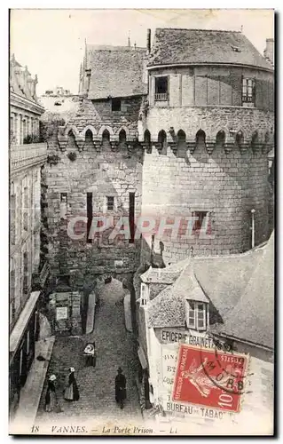 Cartes postales Vannes La Porte Prison