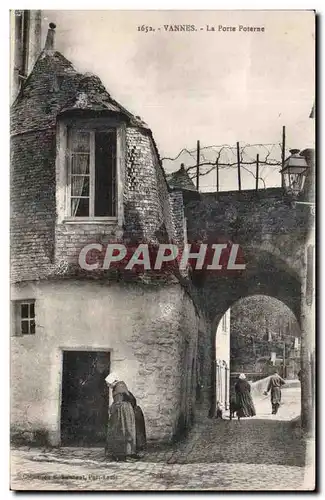 Cartes postales Vannes La Porte Poterne