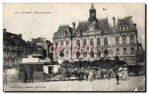 Cartes postales Vannes L Hotel de Ville