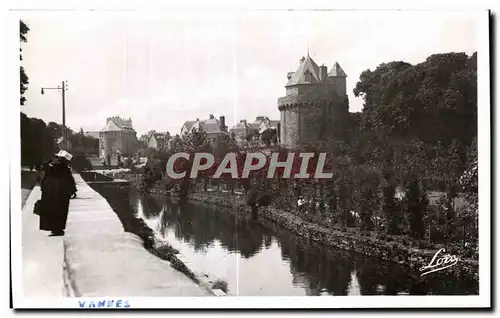 Cartes postales Vannes La Garenne Tour du Connetable et Remparts