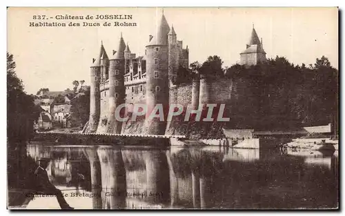 Ansichtskarte AK Chateau de Josselin Habitation des Ducs de Rohan