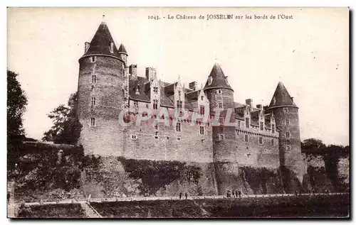 Ansichtskarte AK Le Chateau de Josselin sur les bords de I Oust