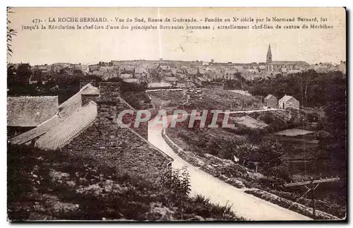 Cartes postales La Roche Bernard Vue du Sud Route de Guerande Fondee