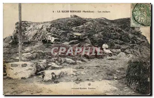 Cartes postales La Roche Bernard (Morbihan) les rochers