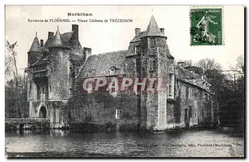 Ansichtskarte AK Morbihan Environs de Ploermel Vieux Chateau de Trecesson