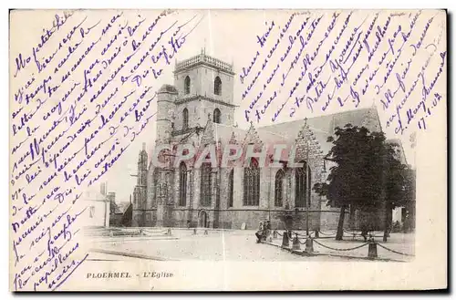 Cartes postales Ploermel L Eglise