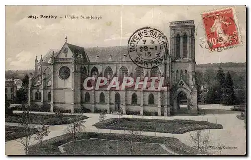 Cartes postales Pontivy L Eglise Saint Joseph