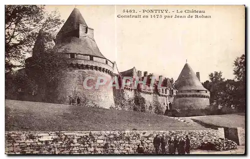 Ansichtskarte AK Pontivy le Chateau Construit en par Jean de Rohan