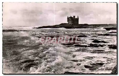 Moderne Karte En Bretagne Quiberon (Morbihan) La Pointe de Beg Er Lan