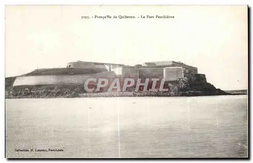 Cartes postales Presqu ile de Quiberon Le Fort Penthievre