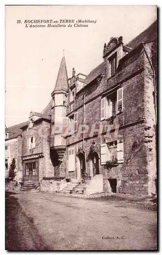 Cartes postales Rochefort En Terre Terre (Morbihan) L Ancienne Hostellerie du Chateau