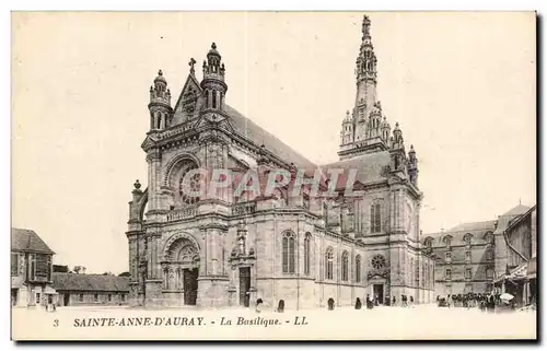 Cartes postales sainte Anne D Auray La Basilique