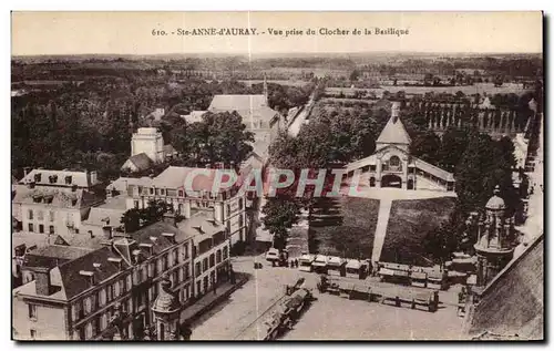 Ansichtskarte AK Ste Anne d Auray Vue prise du Clocher la Basilique