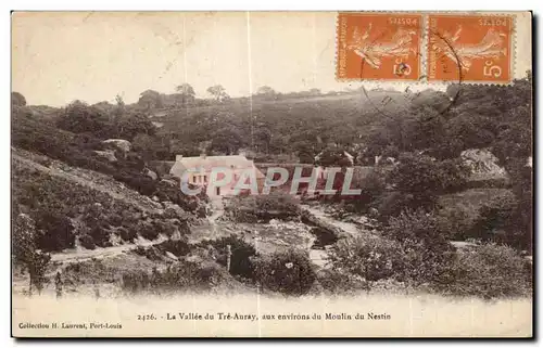 Cartes postales La Vallee du Tre Auray aux environs du Moulin du Nestin