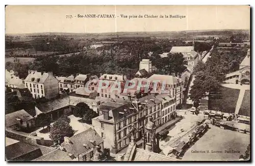 Ansichtskarte AK Ste Anne d Auray Vue prise du Clocher de la Basilique