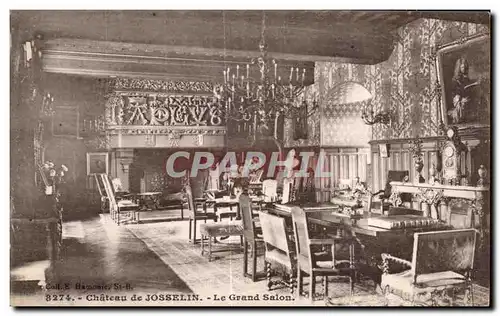 Cartes postales Chateau De Josselin Le Grand Salon