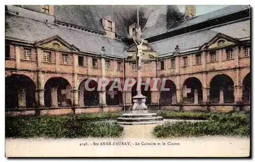 Cartes postales Ste Anne dd Auray Le Calvaire et le Cloitre