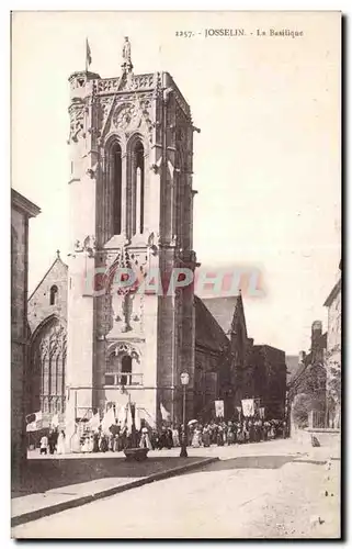 Cartes postales Josselin La Basilique