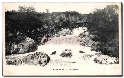 Cartes postales Ploermel La Cascade