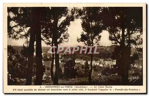 Cartes postales Rochefort en Terre Le Vieux Bourg S il etait possible de donner un deuxieme nom a cette cite