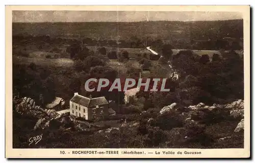 Cartes postales Rochefort en Terre La Vallee de Gueuzon