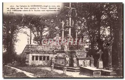 Cartes postales Le Calvaire de Guehenno