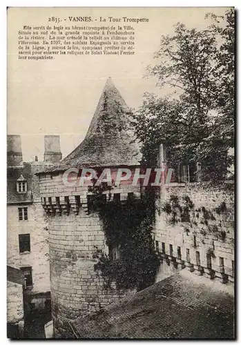 Cartes postales Vannes La Tour Trompette