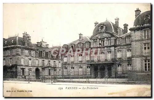 Cartes postales Vannes La Prefecture
