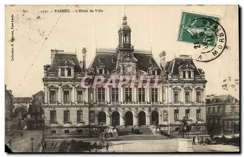 Cartes postales Vannes L Hotel de Ville