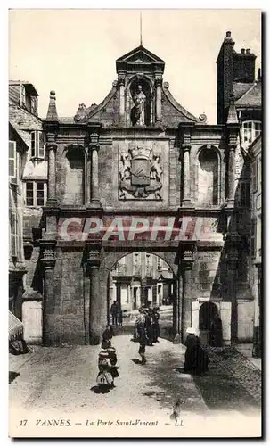 Ansichtskarte AK Vannes La Porte Saint Vincent