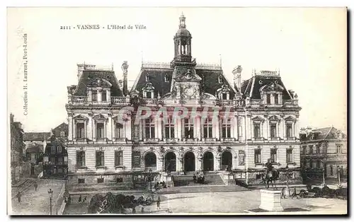 Cartes postales Vannes L Hotel de Ville