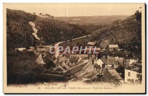 Cartes postales Rochefort en Terre Vallee De gueuson