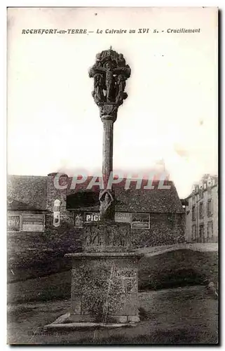 Cartes postales Rochefort Le Calvaire au XVI Crucifiement