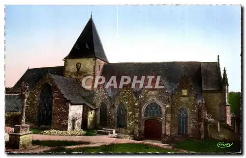 Cartes postales moderne Rochefort en Terre L Eglise et le Calvaire