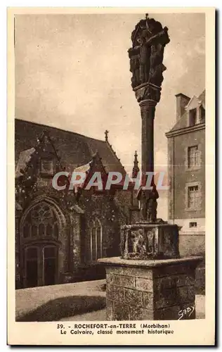 Ansichtskarte AK Rochefort en Terre Le Calvaire Classe Monument Historique