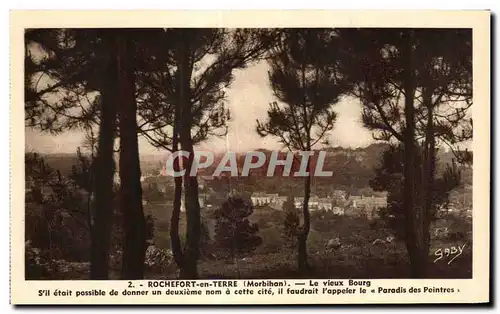 Cartes postales Rochefort en Terre Le Vieux Bourg