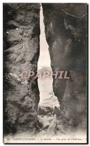 Cartes postales Saint Lunaire Le Dicolle Vue Prise de l Interieur