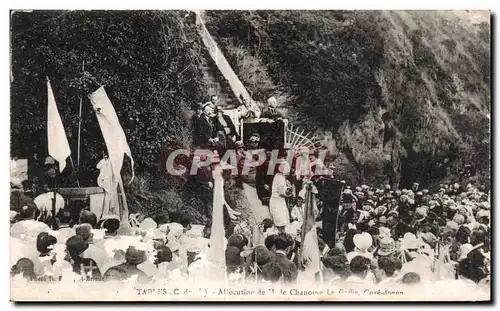 Cartes postales Cotes du Nord Allocution de le Chanoine