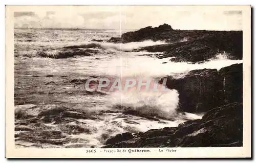 Ansichtskarte AK Presque ile de Quiberon Le Vivier