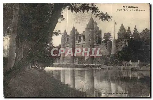 Cartes postales Morbihan Josselin Le Chateau