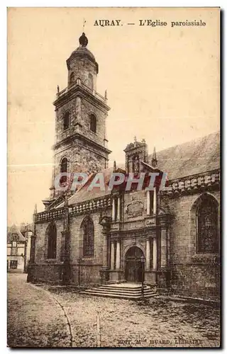 Cartes postales Auray L Eglise paroissiale