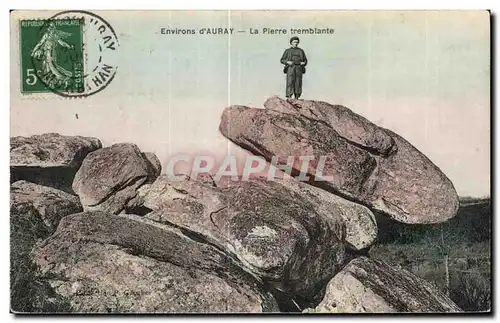 Cartes postales Environs d Auray La Pierre tremblante