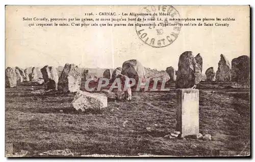 Cartes postales Carnac Les Alignements du Menec