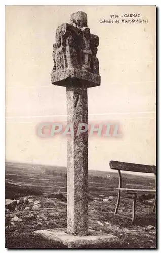 Cartes postales Carnac Calvaire da Mont St Michel