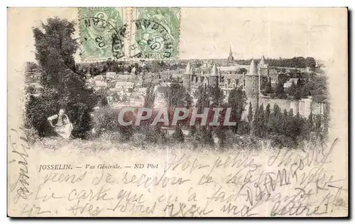 Cartes postales Josselin Vue Generale