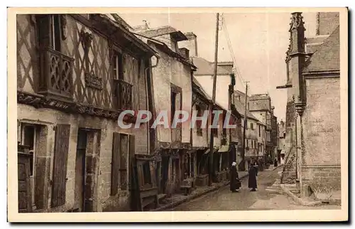 Cartes postales Josselin Vieille Rue Bretagne