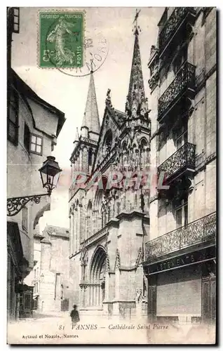 Cartes postales Vannes Cathedrale Saint Pierre