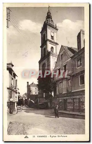 Ansichtskarte AK Vannes Eglise St Patern