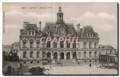 Cartes postales Vannes L Hotel de Ville