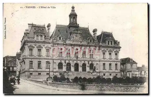 Cartes postales Vannes L Hotel de Ville